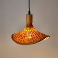 Lampa wisząca bambusowa BOHO BIMINI KRBOBICZ Kobi