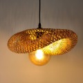 Lampa wisząca bambusowa BOHO BRUGIA S KRBOBISCZ Kobi