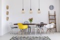 Lampa wisząca CUBUS bursztynowy 6082 TK Lighting