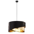 Lampa wisząca TERCINO czarny złoty 6432 TK Lighting