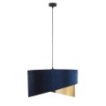 Lampa wisząca TERCINO niebieski złoty 6434 TK Lighting