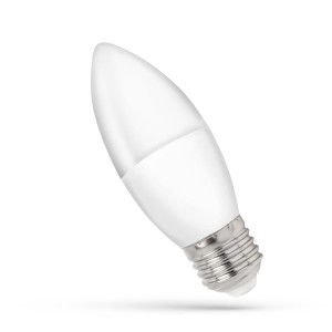 Żarówka świeczka LED E27 ciepła 4W 3000K SPECTRUM