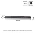 Lampa na szynoprzewód do systemu SHIFT GRID L 22W WLD+40013 barwa ciepła 3000K Spectrum