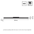 Lampa na szynoprzewód do systemu SHIFT LINE L 22W WLD+400120 barwa ciepła 3000K Spectrum