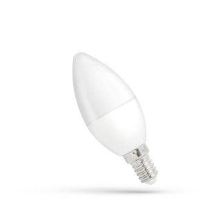 Żarówka świeczka ściemnalna LED E14 barwa ciepła 5W 3000K SPECTRUM