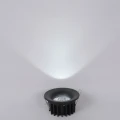 Oczko podtynkowe Cirro 1xLED czarne RL0104-CCT-BK Yaskr