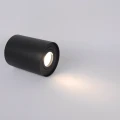 Tubka Leila 1xGU10 czarna CL0101-BK Yaskr
