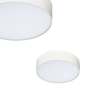 Okrągły plafon MONZA biały z wbudowanym LED 18W barwa ciepła Azzardo