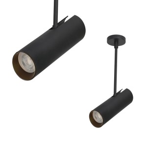 Lampa sufitowa LENS ROUND BLACK/BLACK AZ3517 Azzardo