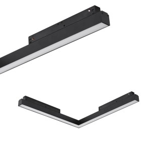 Lampa / Reflektor ALFA SAGA do systemu magnetic CORNER A 24W MILKY 120 3000K czarny AZ4613 Azzardo