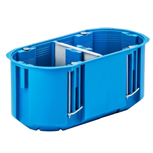 Puszka instalacyjna do płyt karton-gips podwójna samogasnąca P2x60D Simet