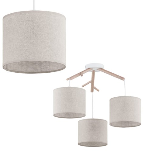 Lampa wisząca ALBERO LINEN 6556 TK Lighting