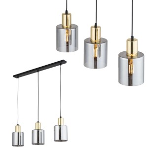 Lampa wisząca SIERRA złota LISTWA 6662 TK Lighting