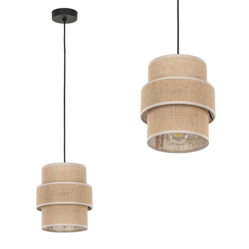 Lampa wisząca CALISTO kolor Czarny 5401 TK Lighting