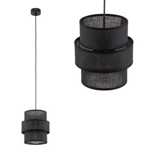Lampa wisząca CALISTO kolor Czarny 5306 TK Lighting