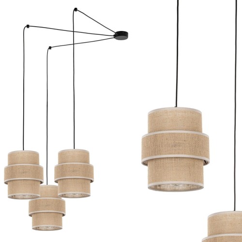 Lampa wisząca CALISTO Czarny E27 MAX 15W LED 5403 TK Lighting
