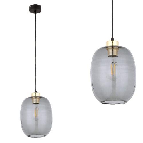 Lampa wisząca DELTA 1 - punktowa Graphite 4839 TK Lighting