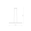 Lampa wisząca BAR LED S 10363 Nowodvorski Lighting