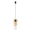 Lampa wisząca DROPS Naturalne drewno 11173 Nowodvorski