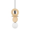 Lampa wisząca DROPS Naturalne drewno 11173 Nowodvorski