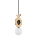 Lampa wisząca DROPS Naturalne drewno 11174 Nowodvorski