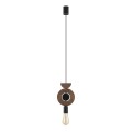 Lampa wisząca DROPS Ciemne drewno 11176 Nowodvorski