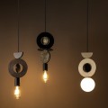 Lampa wisząca DROPS Ciemne drewno 11176 Nowodvorski