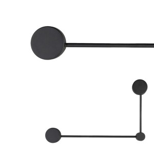 Kinkiet lampa ścienna ORBIT Czarny 10638 Nowodvorski Lighting