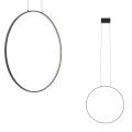 Lampa wisząca CIRCOLO LED M Czarny 10861 Nowodvorski Lighting