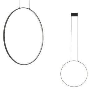 Lampa wisząca CIRCOLO LED M Czarny 10861 Nowodvorski Lighting