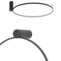 Plafon CIRCOLO LED S Czarny 10930 Nowodvorski Lighting