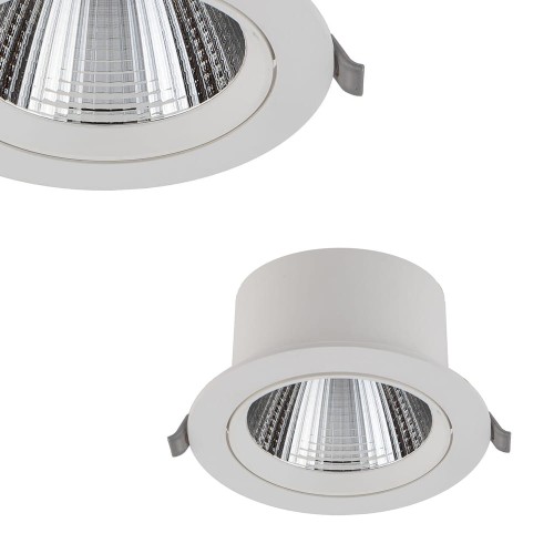 Oczko sufitowe punktowe podtynkowe EGINA 15W 3000K 10555 Nowodvorski Lighting