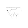 Lampa reflektor PROFILE TINOS LED Biały 10380 Nowodvorski Lighting