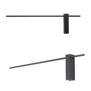 Kinkiety z włącznikiem MOTIVE LED M Czarny 10311 Nowodvorski