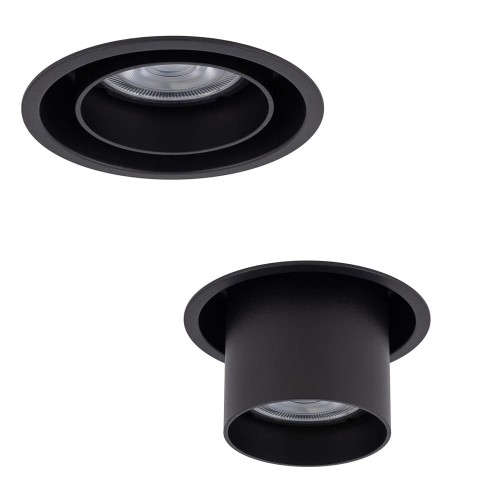 Lampa sufitowa oczko podtynkowe MONO SLIDE Czarny 10799 Nowodvorski