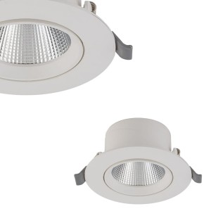 Oczko sufitowe punktowe podtynkowe EGINA 5W 3000K 10546 Nowodvorski Lighting