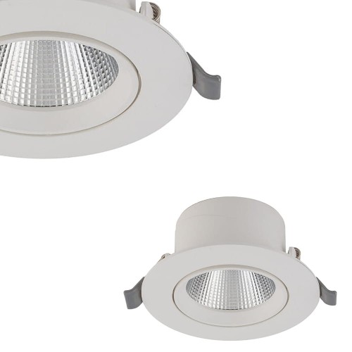 Oczko sufitowe punktowe podtynkowe EGINA 5W 3000K 10546 Nowodvorski Lighting