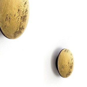 Kinkiet RING LED WOOD S Gold wood 10280 Nowodvorski Lighting