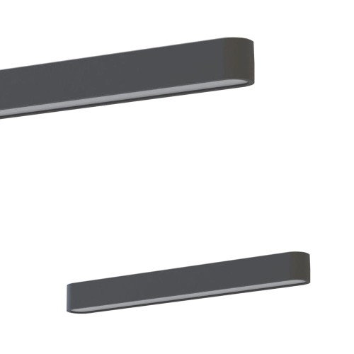 Kinkiet SOFT LED GRAPHITE 60x6 7528 Nowodvorski Lighting