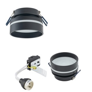 Lampa podtynkowa MLJET Czarny 10493 Nowodvorski Lighting