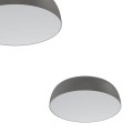 Plafon lampa sufitowa SATELLITE M SILK GRAY 8018 Nowodvorski Lighting