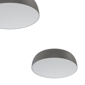 Plafon lampa sufitowa SATELLITE M SILK GRAY 8018 Nowodvorski Lighting