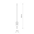 Lampa wisząca DROPS Czarny 11177 Nowodvorski