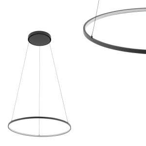 Lampa wisząca CIRCOLO LED M Czarny 10862 Nowodvorski Lighting