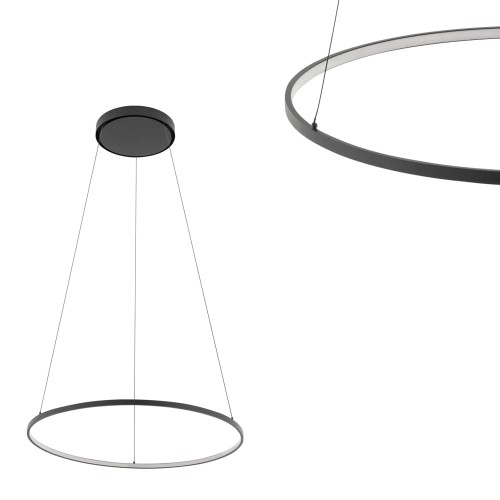 Lampa wisząca CIRCOLO LED M Czarny 10862 Nowodvorski Lighting