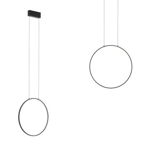 Lampa wisząca CIRCOLO LED S Czarny 10810 Nowodvorski Lighting