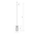 Lampa wisząca KYMI B Naturalne drewno 10571 Nowodvorski