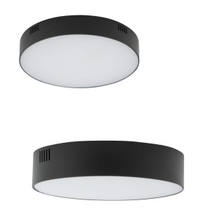 Plafon lampa sufitowa LID ROUND LED Czarny 10417 Nowodvorski Lighting