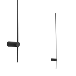 Kinkiet  Saber L Led czarny 16W 3000K 540Lm IP20 10314 Nowodvorski