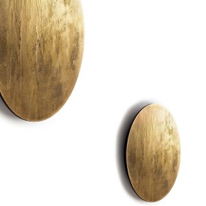 Kinkiet RING LED WOOD  L Gold wood 10282 Nowodvorski Lighting